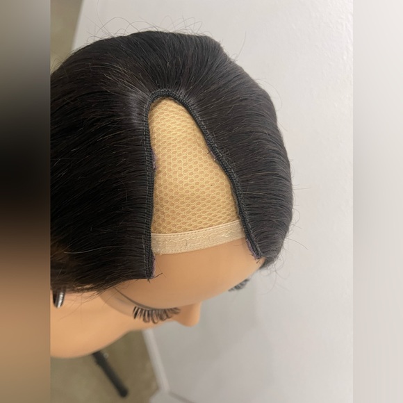 New! Unworn! 22” Right Side U Part, Virgin Human Hair Wig - Picture 10 of 12